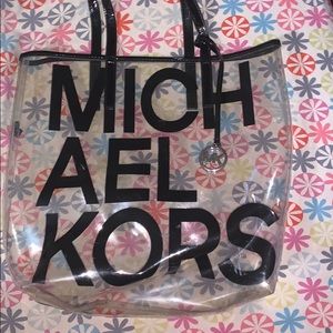 Michael Kors Clear Tote